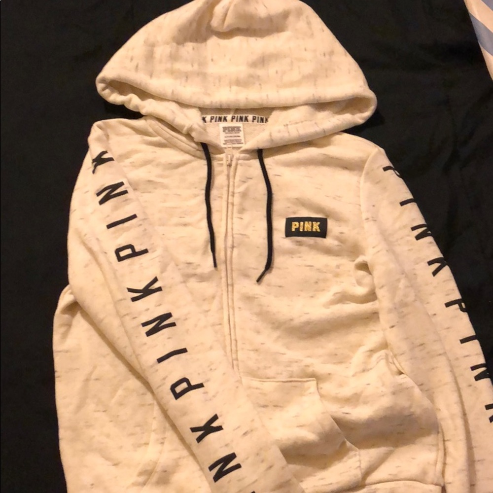 Pink hoodie